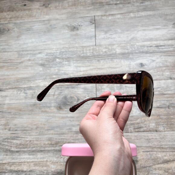 Kate Spade Kenzie Sunglasses Tortoise Frames w Case Unknown RX Lenses Oversized main image 9